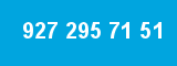 927 295 71 51 927 295 71 51
